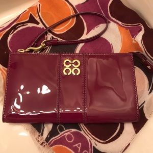 💞 Coach Authentic Wallet/Wristlet Scarf Set💕